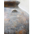 Lampa ceramiczna prążkowana Rustykalna z abażurem 92cm